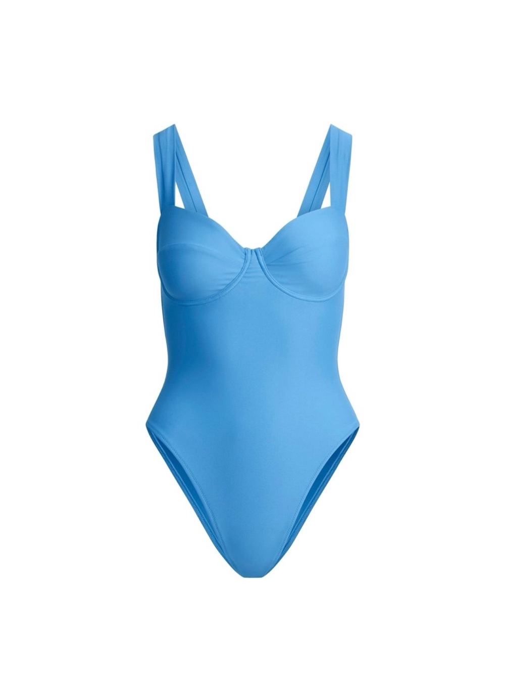 Skims | Tide Blue Signature Underwire One Piece swimsuit | Size Extra Large
